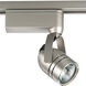 Track Lighting 1 Light Brushed Nickel Miniature Halogen Track Head Ceiling Light