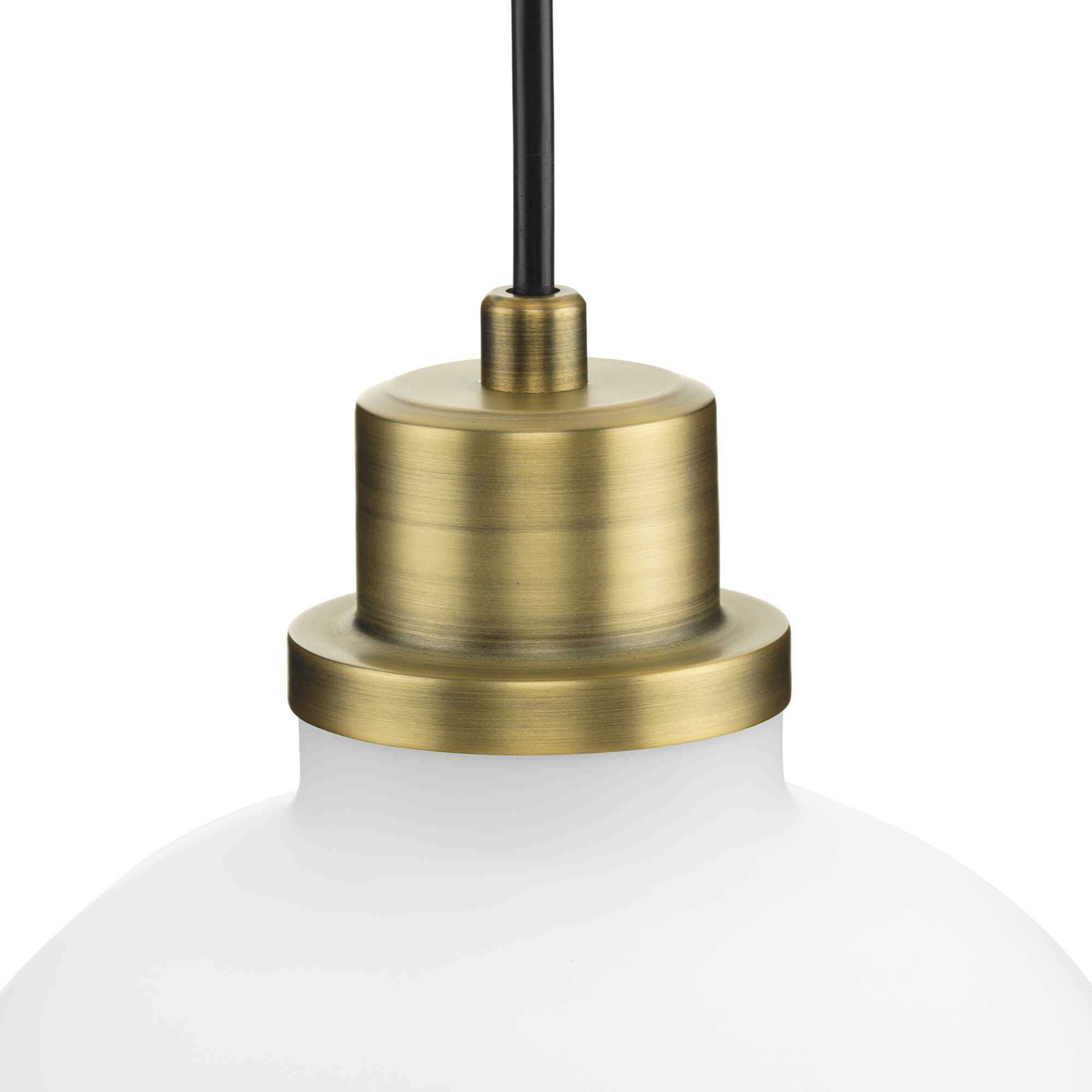 Garris 1 Light 8 inch Vintage Brass Mini Pendant Ceiling Light