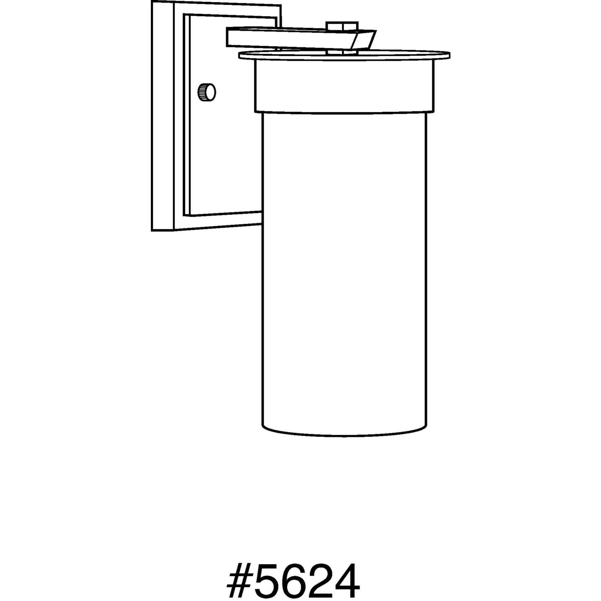 Hawthorne 1 Light 10 inch Textured Black Outdoor Wall Lantern, Small