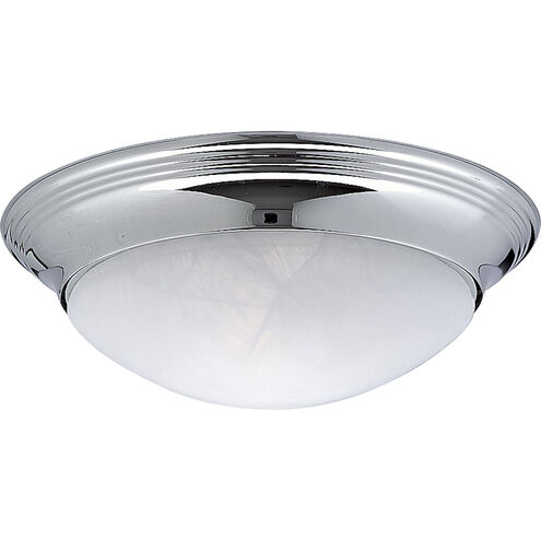Alabaster Glass 1 Light 11.5 inch Chrome Close-to-Ceiling Ceiling Light