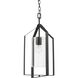 Vertex 1 Light 12 inch Matte Black Foyer Light Ceiling Light