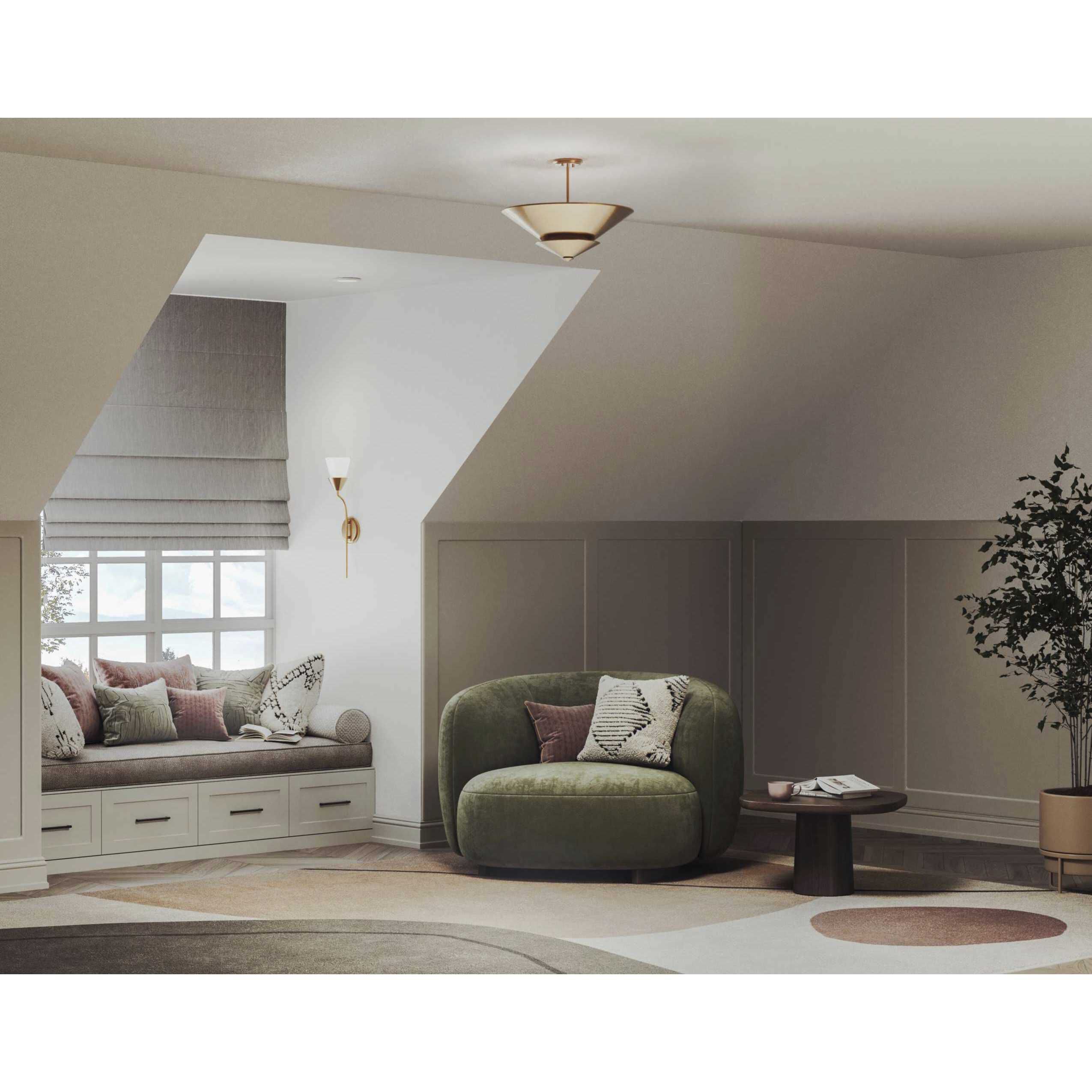 Modern wall bracket light outlet