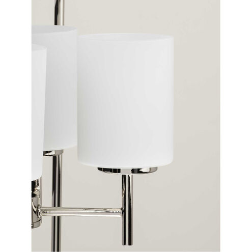 Replay 4 Light 18 inch Polished Nickel Pendant Ceiling Light