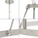 Galloway 6 Light 30 inch Brushed Nickel Chandelier Ceiling Light