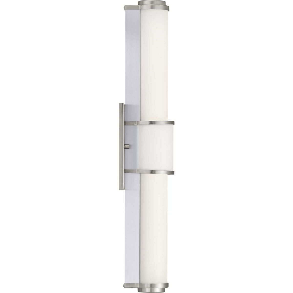 Phase 1.2 LED LED 24 inch Brushed Nickel Linear Bath Bar Wall Light, Progress LED