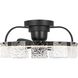 Fanin 20.62 inch Matte Black Outdoor Ceiling Fan