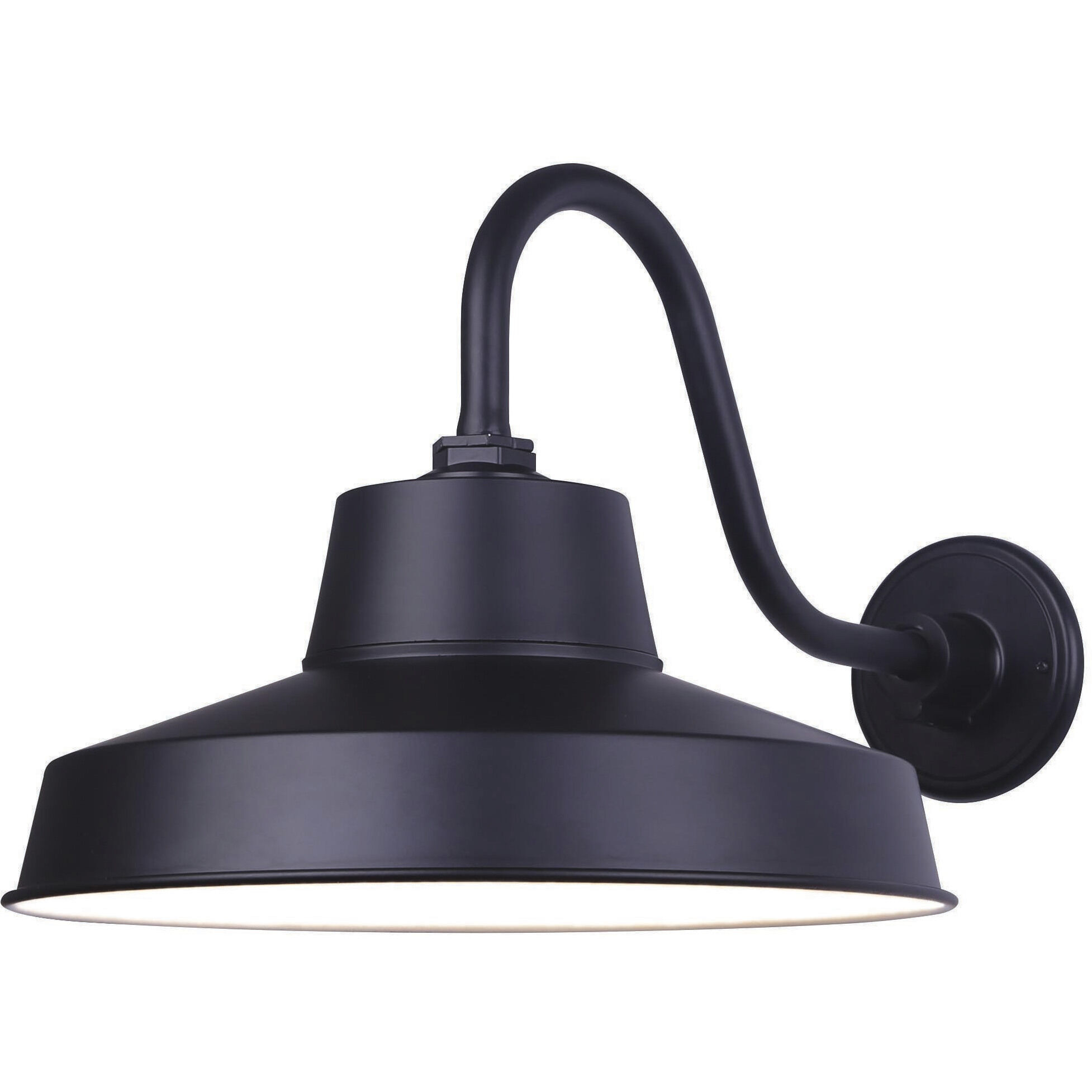 Madison LED 14 inch Black Outdoor Barn Light