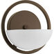 Engage 1 Light 7 inch Antique Bronze Bath Vanity Wall Light