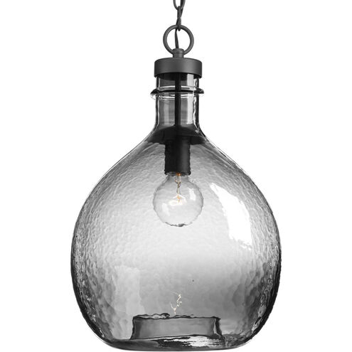 Zin 1 Light Graphite Pendant Ceiling Light, Design Series