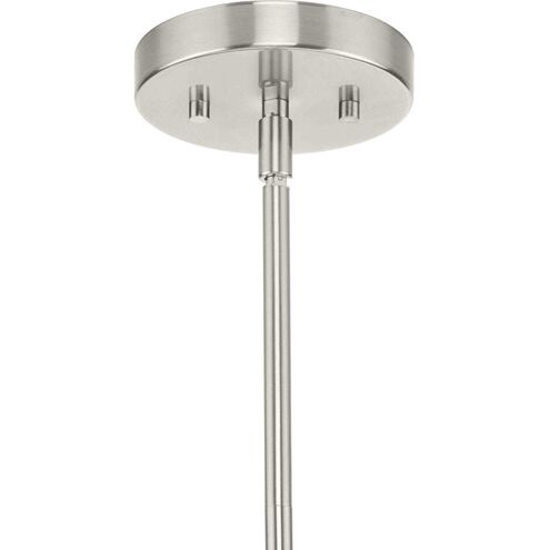 Haas 4 Light 16.5 inch Brushed Nickel Chandelier Ceiling Light, Design Series