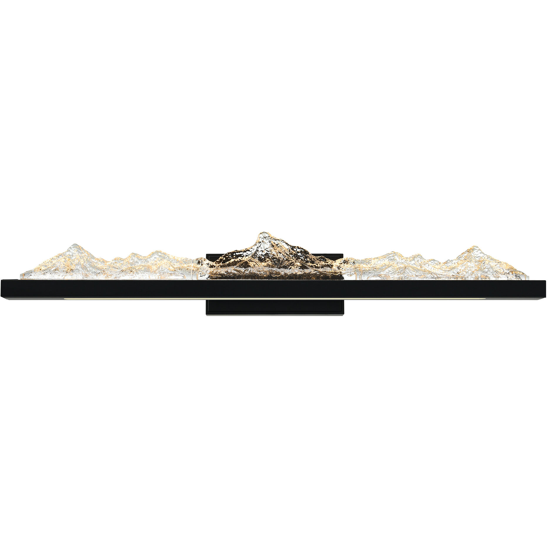 Himalayas LED 36 inch Black Vanity Light Wall Light