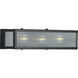 Dwyer 3 Light 22 inch Matte Black Bath Vanity Wall Light