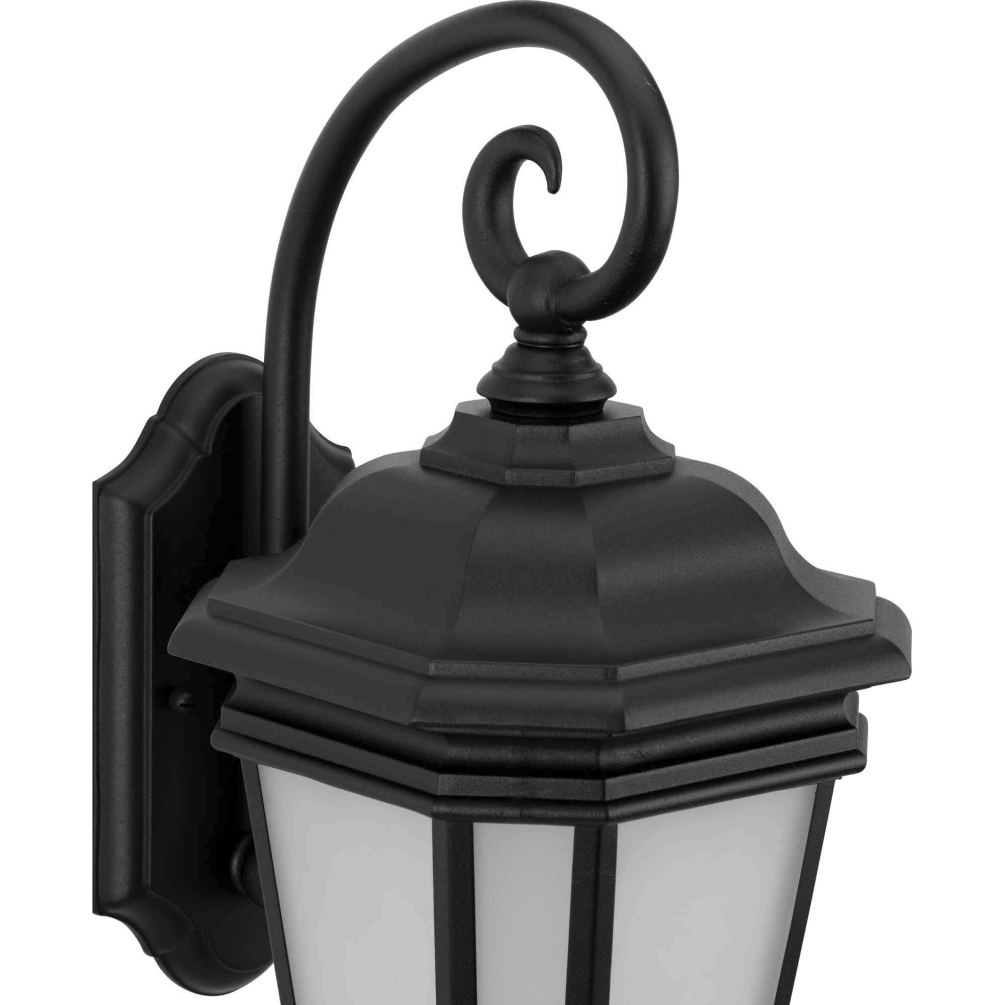 Crawford 1 Light 17 inch Textured Black Outdoor Wall Lantern, Medium