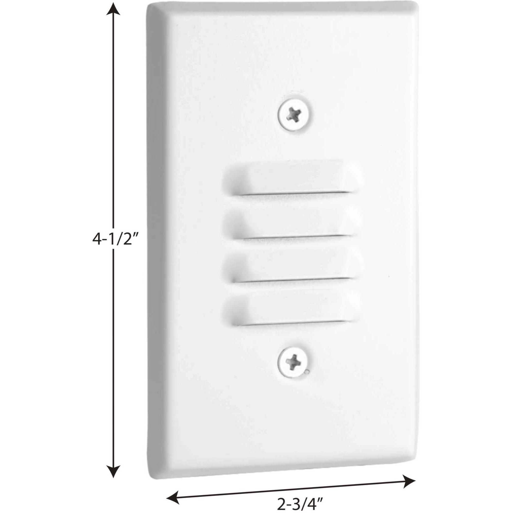 Indoor Step Light 120 1 watt Satin White Indoor Step Light in Matte White, Progress LED