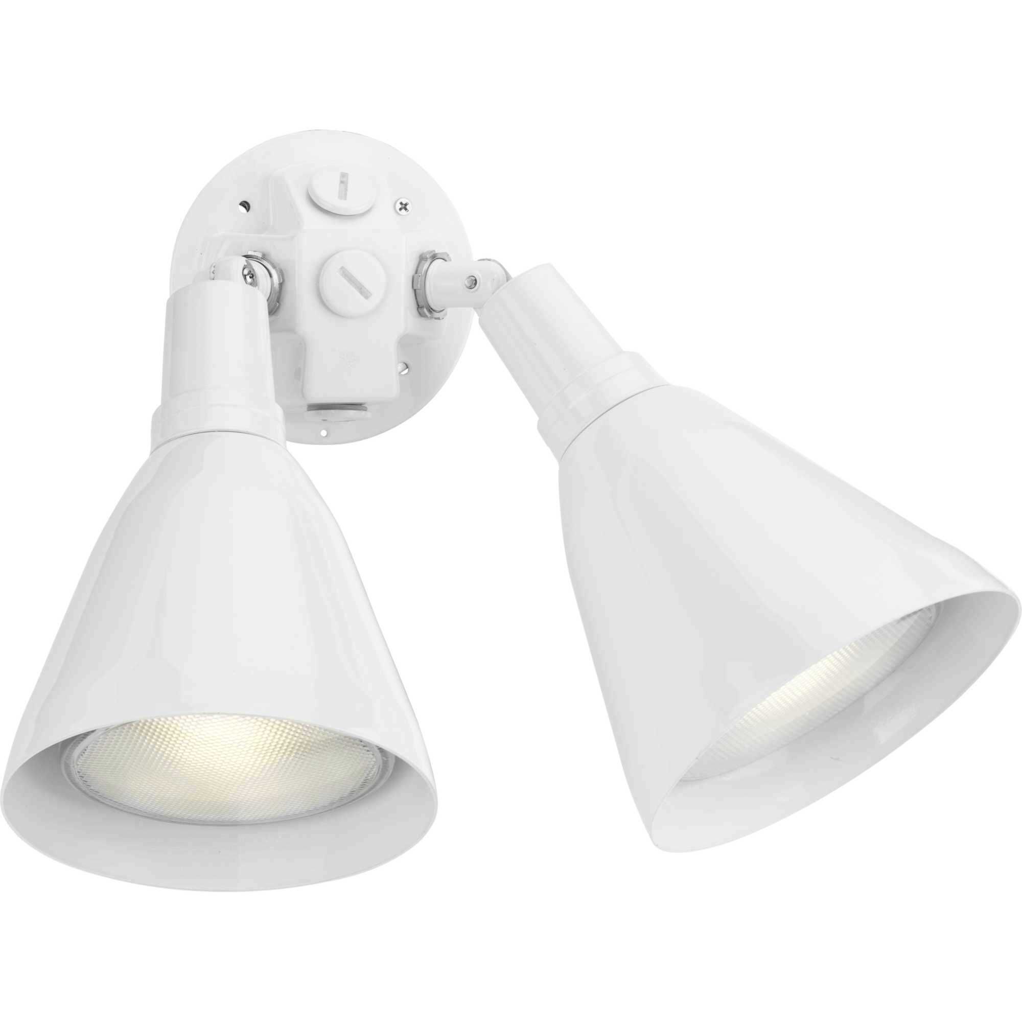 Par Lampholder Outdoor Adjustable Swivel Flood Light in White