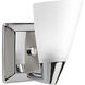 Rizu 1 Light 6 inch Polished Chrome Bath Vanity Wall Light
