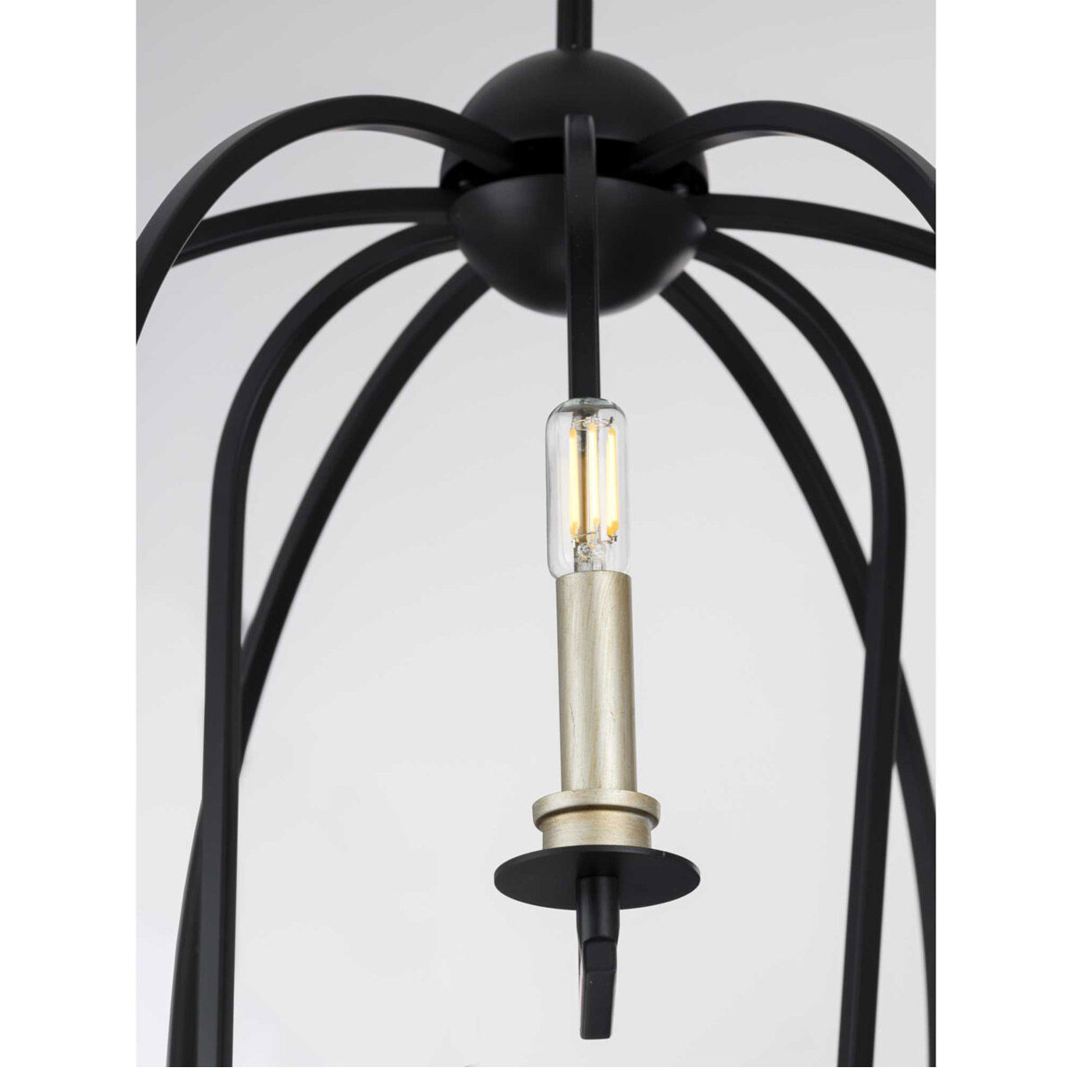 Seneca 9 Light 30 inch Matte Black Chandelier Ceiling Light