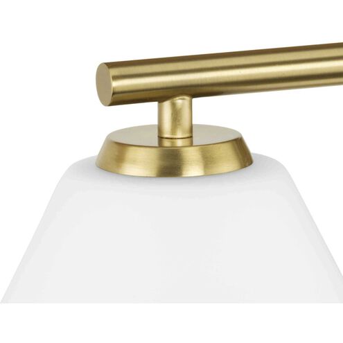 Copeland 3 Light 24 inch Brushed Gold Vanity Light Wall Light