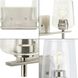 Calais 2 Light 15 inch Brushed Nickel Bath Vanity Wall Light