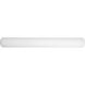 Linear Fluorescent Bath 2 Light 50.75 inch White Bath Vanity Wall Light