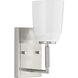 Spenser 1 Light 5.75 inch Brushed Nickel Vanity Light Wall Light
