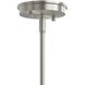 Reines 6 Light 32 inch Brushed Nickel Chandelier Ceiling Light
