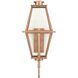 Bradshaw 1 Light 32 inch Antique Copper Outdoor Wall Lantern, Design Series
