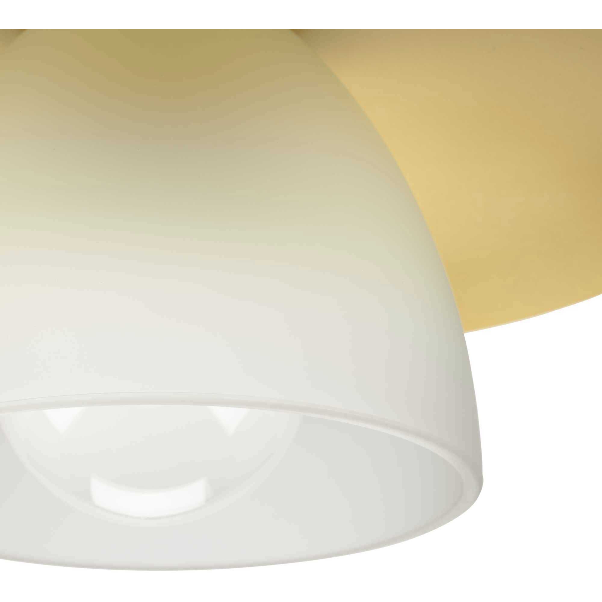 Trimble 1 Light 12 inch Brushed Bronze Semi-Flush Mount Ceiling Light, Design Series