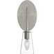 Jheni 1 Light 7 inch Brushed Nickel Wall Sconce Wall Light