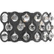 Vestique 2 Light 12 inch Graphite Wall Sconce Wall Light, Design Series