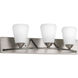 Moments 3 Light 24 inch Antique Nickel Bath Vanity Wall Light