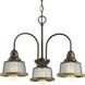 Tilley 3 Light 20 inch Antique Bronze Chandelier Ceiling Light