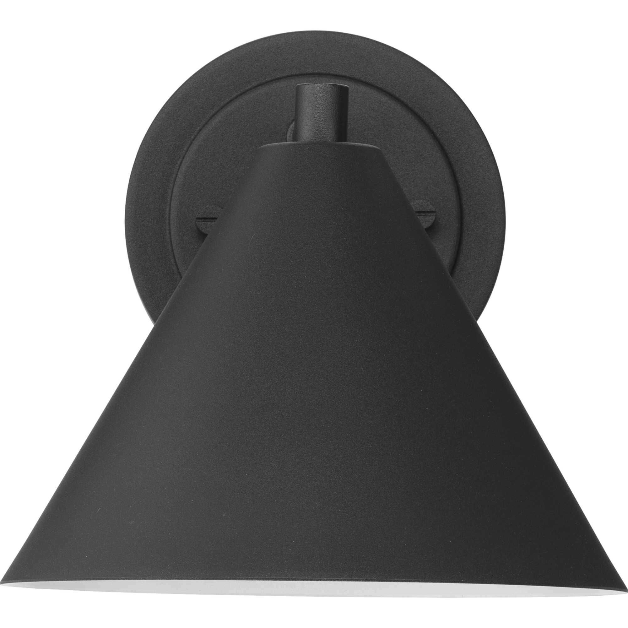 Ward 1 Light 7.37 inch Textured Black Outdoor Wall Lantern
