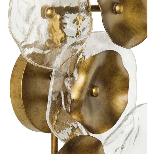 Progress Lighting Mitchella 24 in. 4-Light Vintage Brass