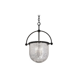 Crossroads 3 Light 17 inch Old Iron Pendant Ceiling Light