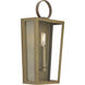 Point Dume™ Shearwater 1 Light 8 inch Aged Brass ADA Wall Sconce Wall Light, Jeffrey Alan Marks, Design Series