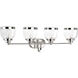 Judson 4 Light 36 inch Polished Nickel Bath Vanity Wall Light