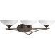 Prosper 3 Light 30.12 inch Antique Bronze Bath Light Wall Light