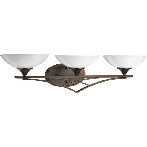 Prosper 3 Light 30.12 inch Antique Bronze Bath Light Wall Light