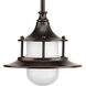 Parlay LED 8 inch Antique Bronze Pendant Ceiling Light, Design Series