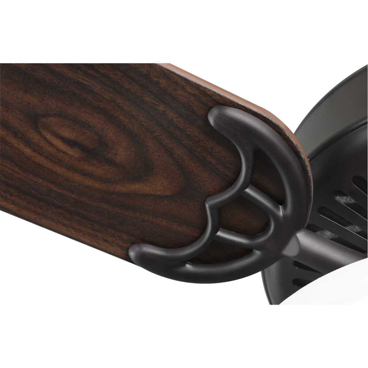 Builder 52 inch Architectural Bronze with Medium Cherry/Classic Walnut Blades Ceiling Fan