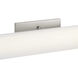Phase 2.1 LED LED 36 inch Brushed Nickel Linear Bath Bar Wall Light, Progress LED