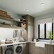 Emblem LED 5.5 inch Satin White Flush Mount Ceiling Light in Matte White, Progress LED