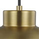 Globe LED LED Brushed Bronze Pendant Ceiling Light, Progress LED