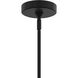 Rigsby 6 Light 40 inch Matte Black and Brushed Gold Chandelier Ceiling Light