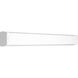 Linear Fluorescent Bath 2 Light 36 inch White Bath Vanity Wall Light
