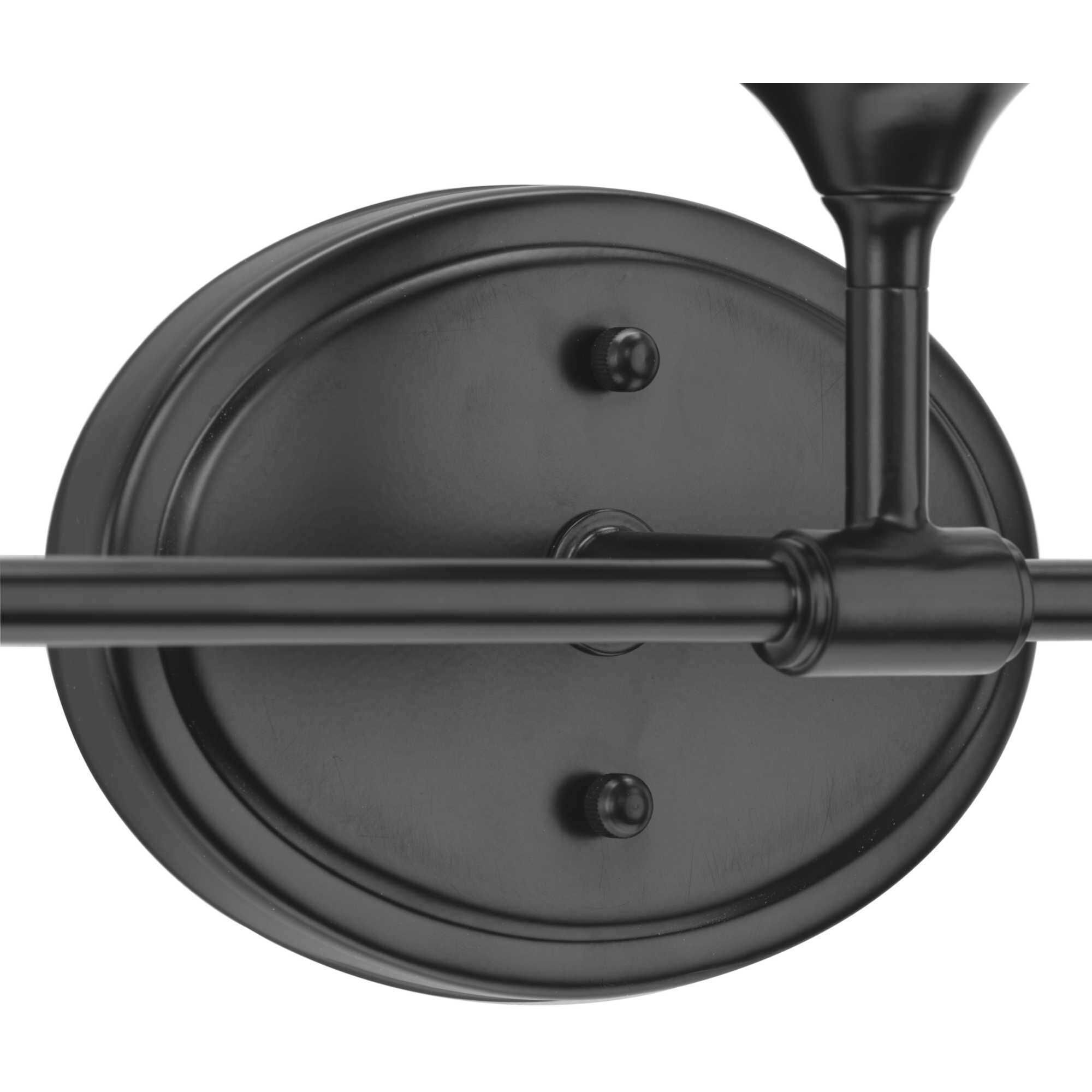 Lynzie 3 Light 23.88 inch Matte Black Bath Vanity Light Wall Light