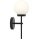 Rigsby 1 Light 7.5 inch Matte Black Wall Sconce Wall Light