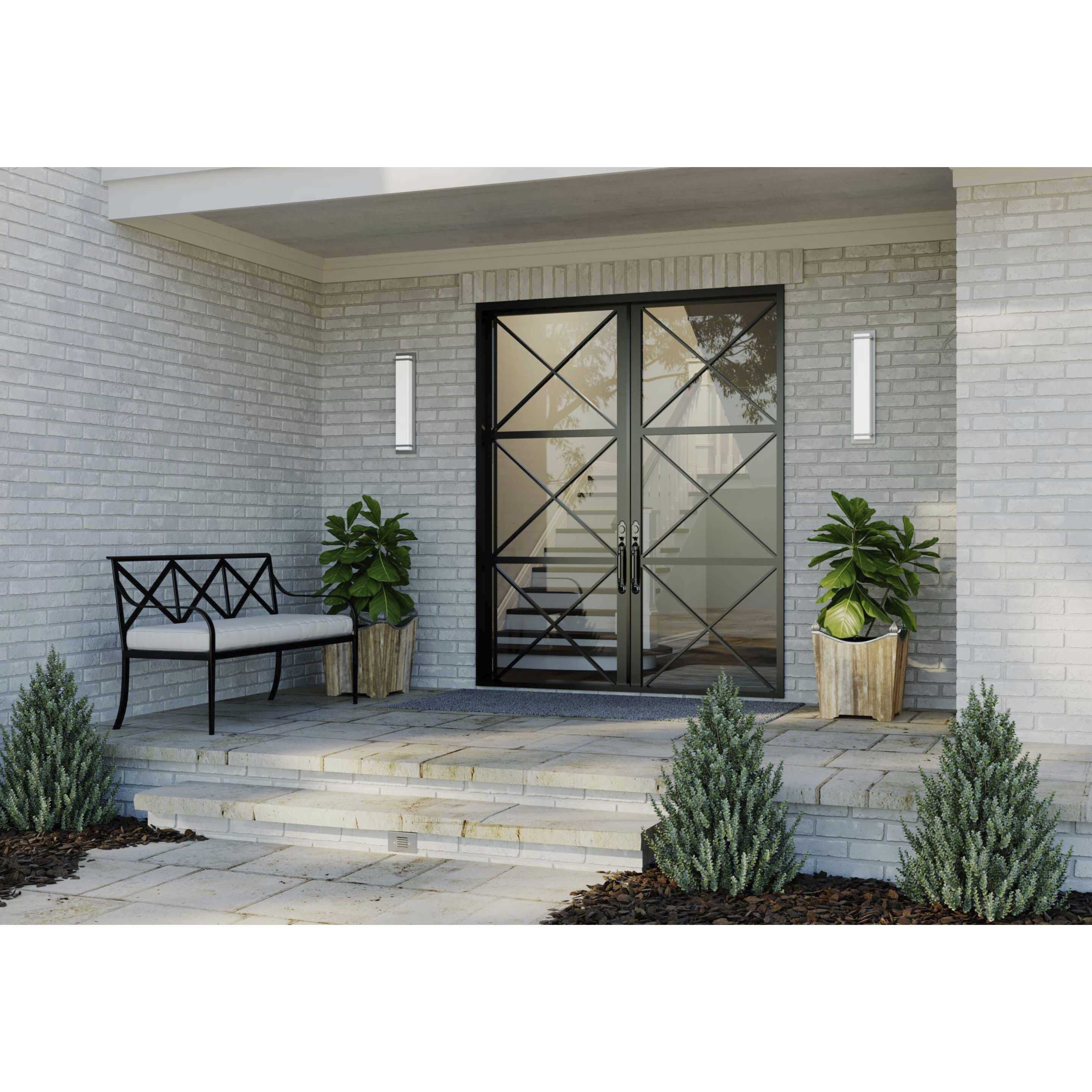 Z-1080 LED LED 24 inch Metallic Gray Outdoor Sconce, Large, Progress LED