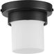 Z-1060 LED LED 4.5 inch Textured Black Outdoor Flush Mount, Progress LED
